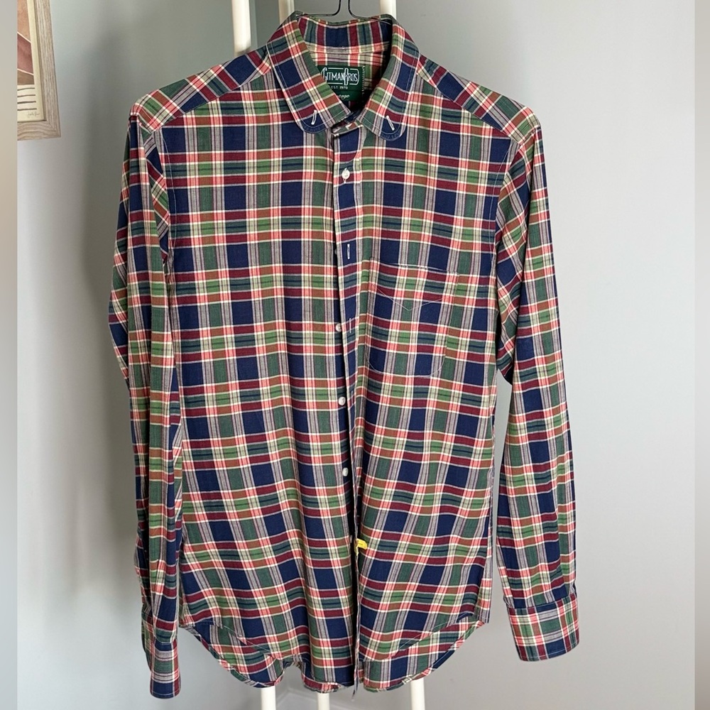 Gitman Brothers Multicolor Plaid Shirt